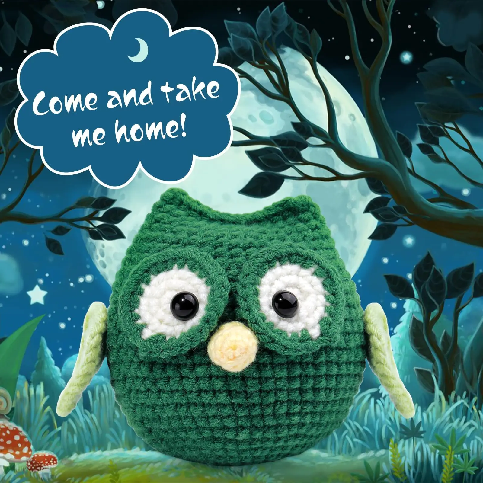 Owl Crochet Animal Kit 5