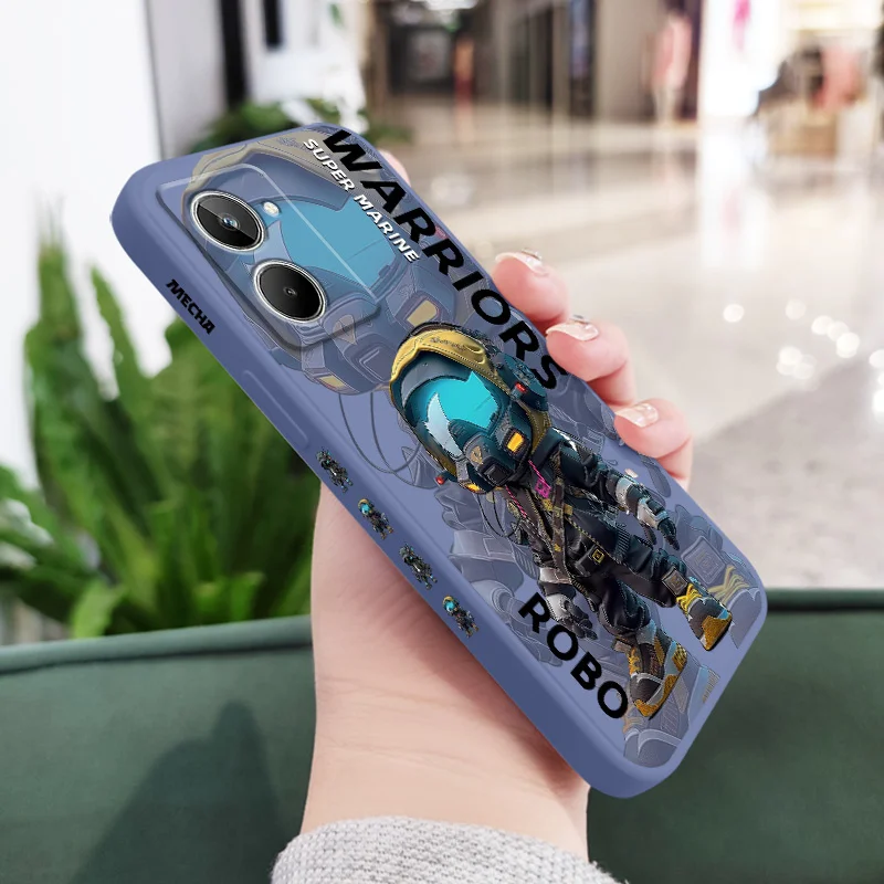 Trendy Cool Boy Liquid Silicone Phone Case