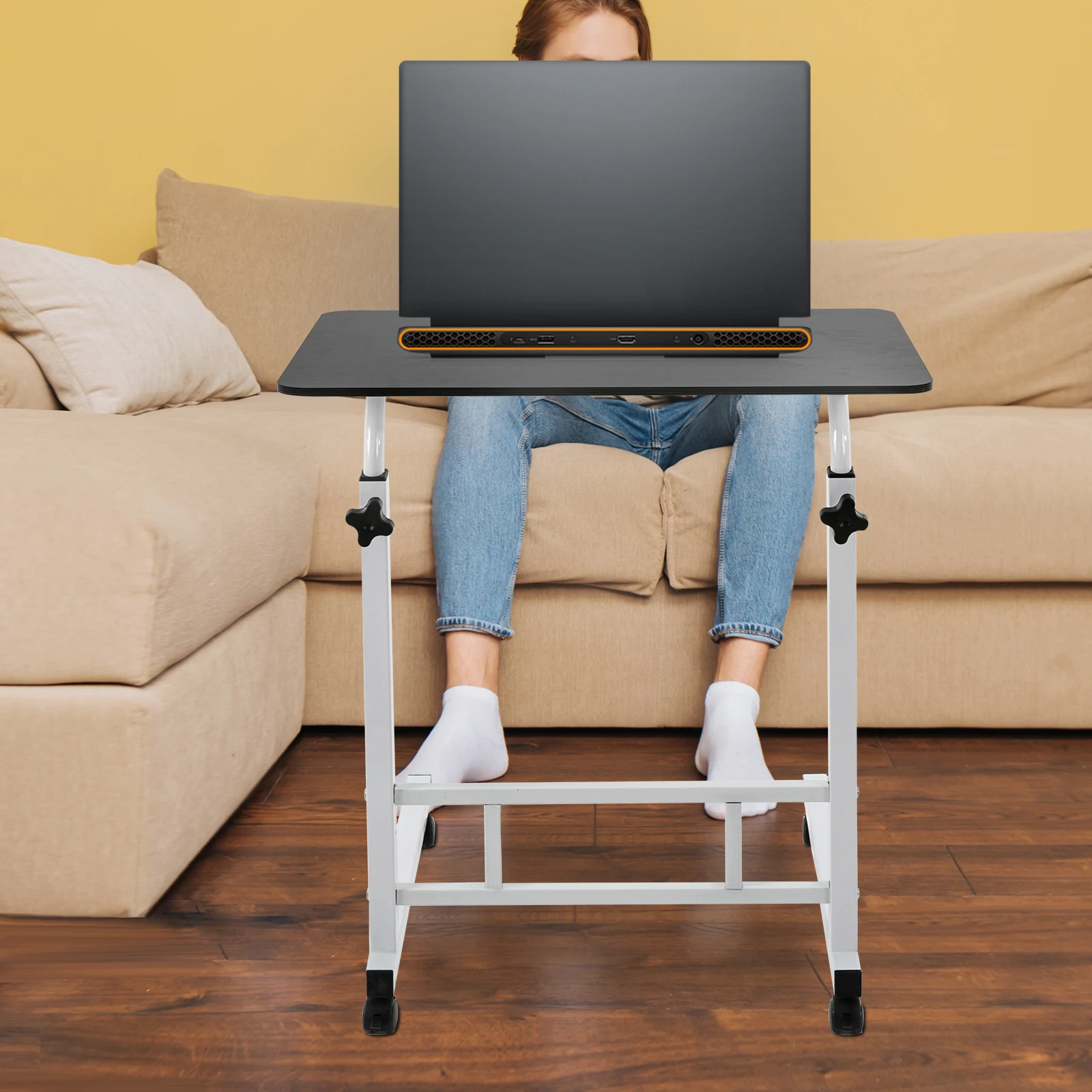 Large Capacity Elevating Adjustable Height Laptop Desk laptop desk stand standing desk computer desk for Study Room Bedroom