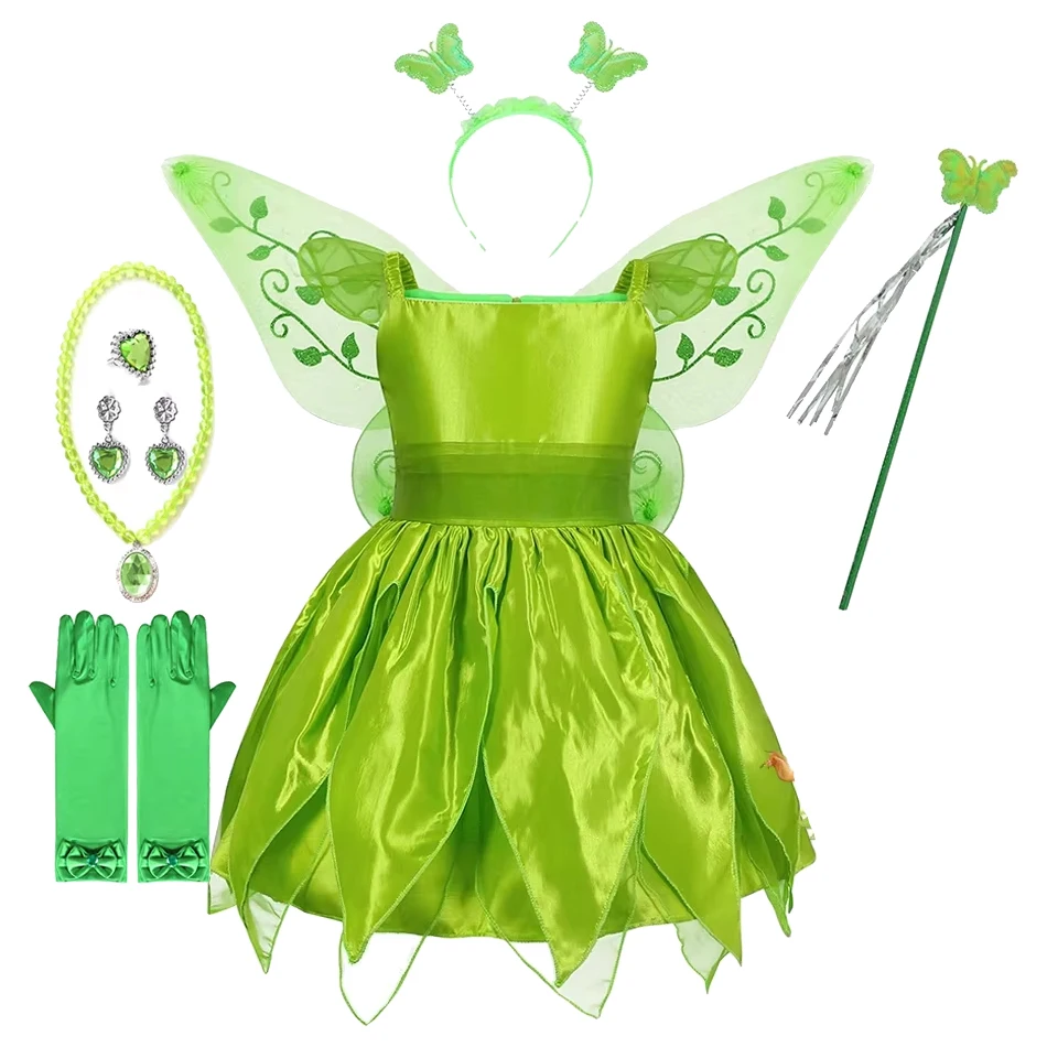 Tinkerbell Fancy Dress Womens Womens Tinkerbell Costume Women's Tinkerbell  Fancy Dress Costume