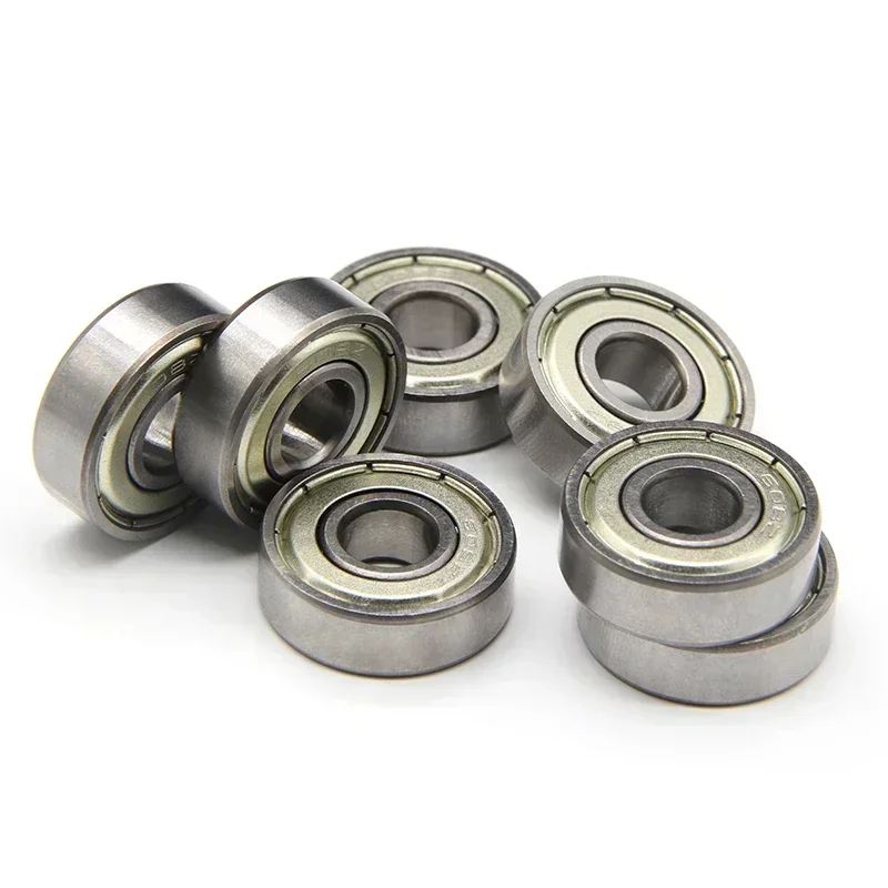 Ball Bearings 608Z 608ZZ Deep Groove 8x22x7mm ABEC-7 Mini Ball Bearing Carbon Steel for Skateboard Scooter 3D Printer Parts