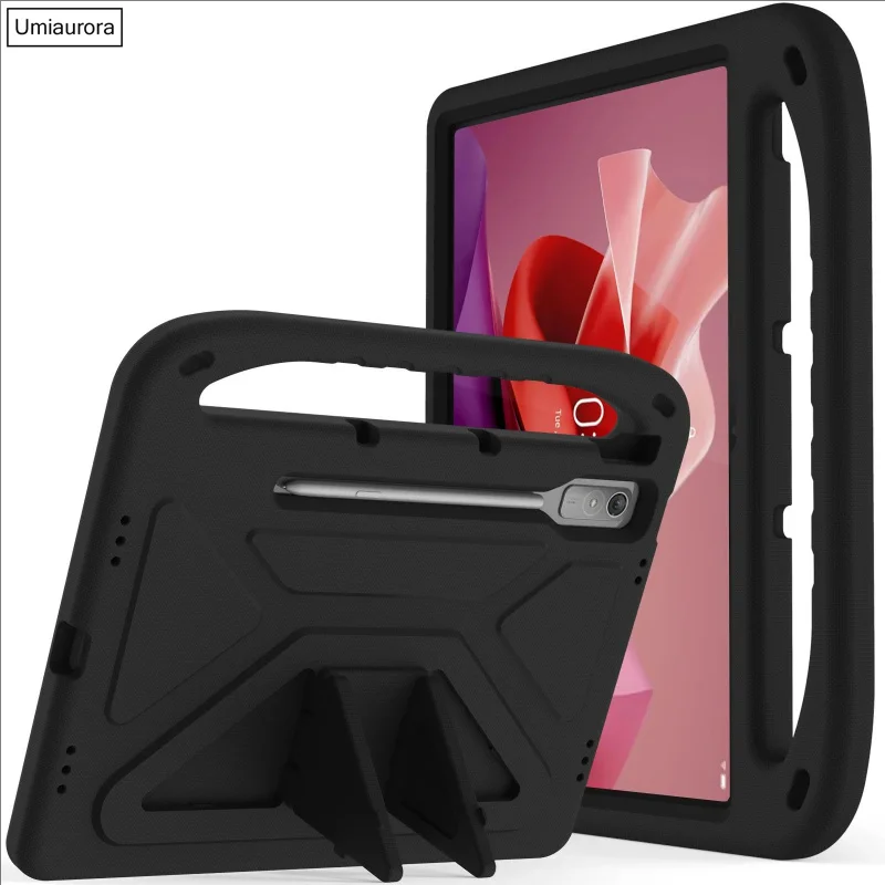 Kids Shockproof EVA Handle Stand Tablet Case