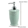 New 450ml Shampoo Lotion Bottle Stained Carved Refillable Manual Soap Dispenser Press Pump Fashion Hand Sanitizer Bottle