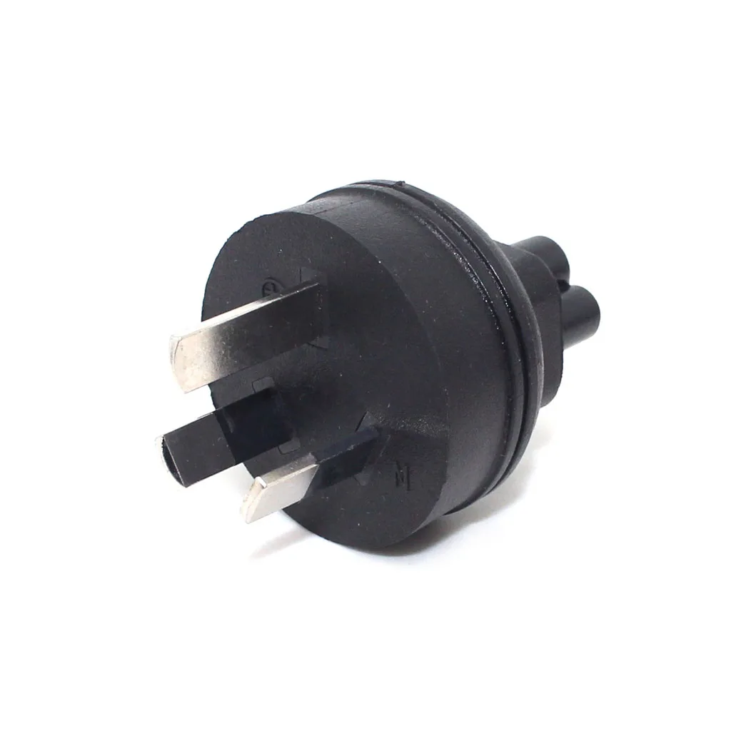 Australia Type I Plug to IEC320 C5 AC Power Conversion Plug,IEC C5 Female socket to SAA pulg power adapter 10A/250V