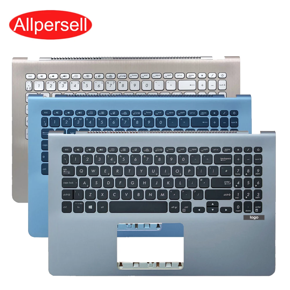 Resto da Palma do Escudo para Asus S15 S5300f S5300u X530 S530f Y5100ub Teclado Case Capa Superior