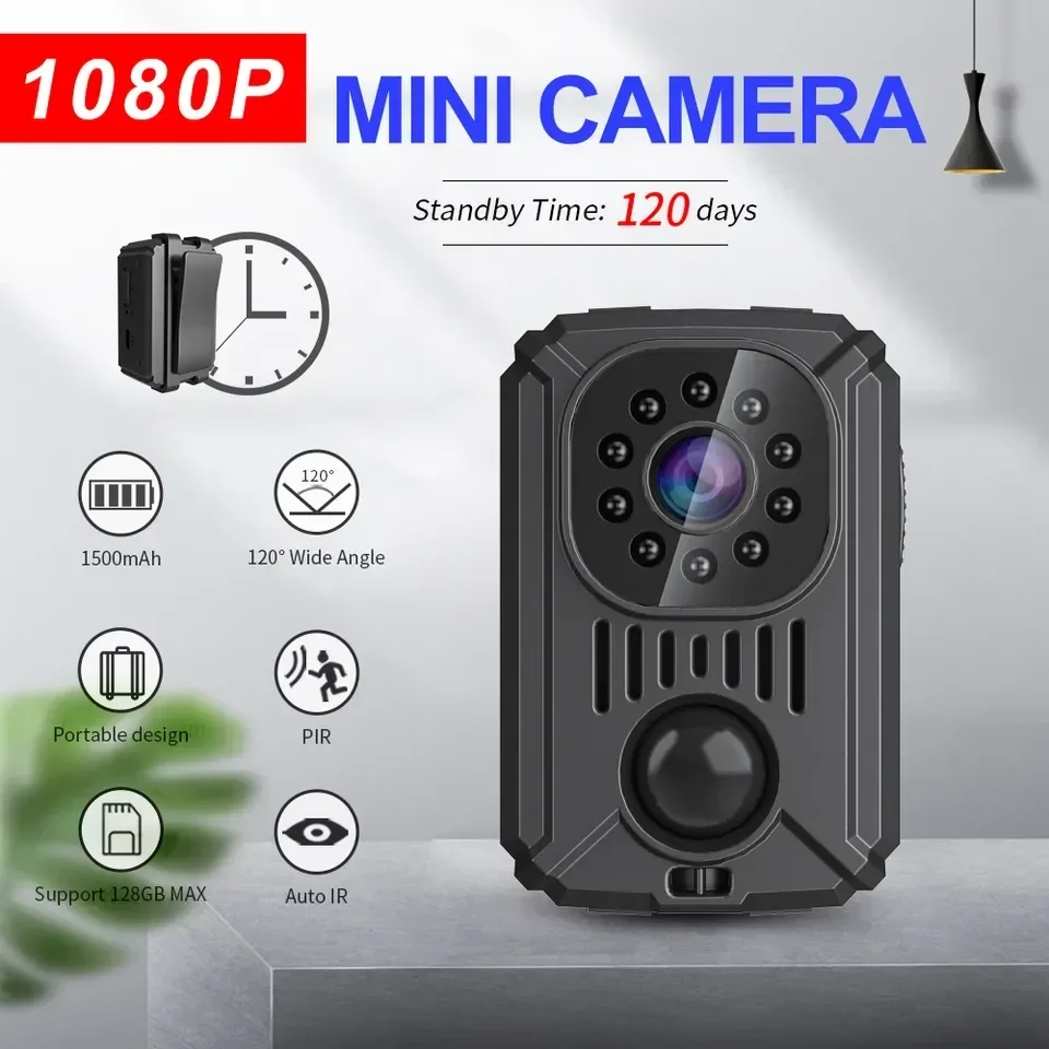 

MD31 Full 1080P HD 180° Rotating Bike Camera Sports DV Car DVR Audio Video Recorder Mini Camera Camcorder Body Worn Police Cam