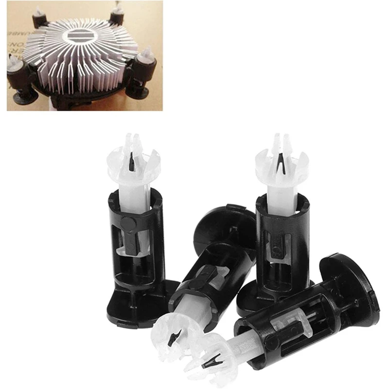 Fastener Mount Pin For Socket LGA 775 CPU Heatsink Cooling Fan 40 Pcs