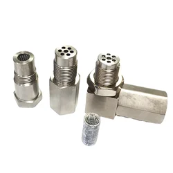 O2 Oxygen Sensor Extender 90 Degree 45 Degree 02 Bung Extension Catalytic Converter O2 Oxygen Sensor Spacer Universal