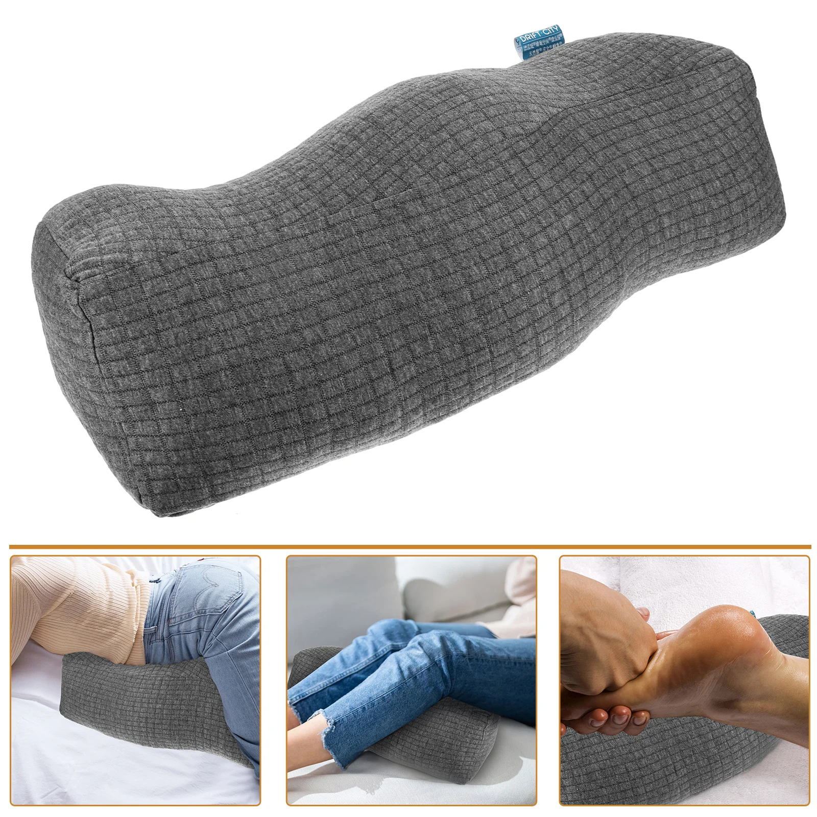 

Recliner Leg Rest Cushion Sofa Footrest Pillow Ergonomic Foot Rest Cushion Half Moon Bolster Pillow Legs Knees Lower Back Head