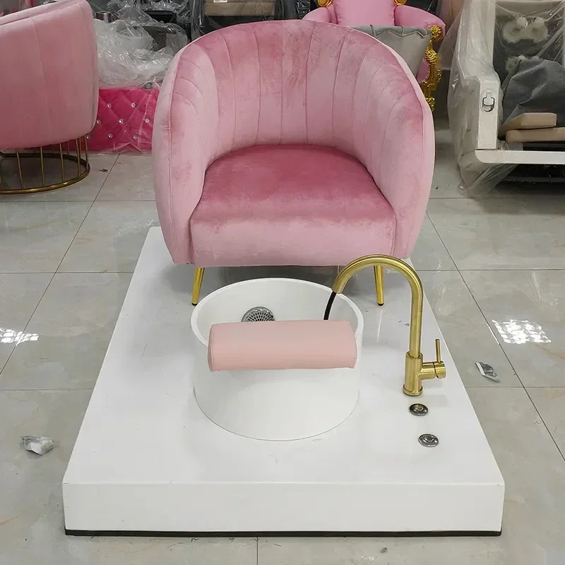 Luxury Modern Foot Manicure Chair Throne Spa Pedicure Chair