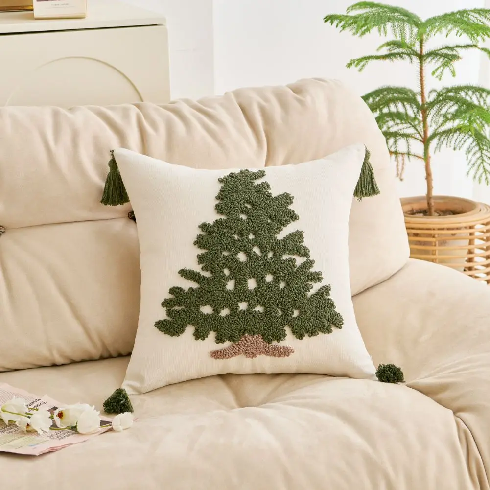 FRANK FLECHTWAREN Decorative Cushion Cover Christmas