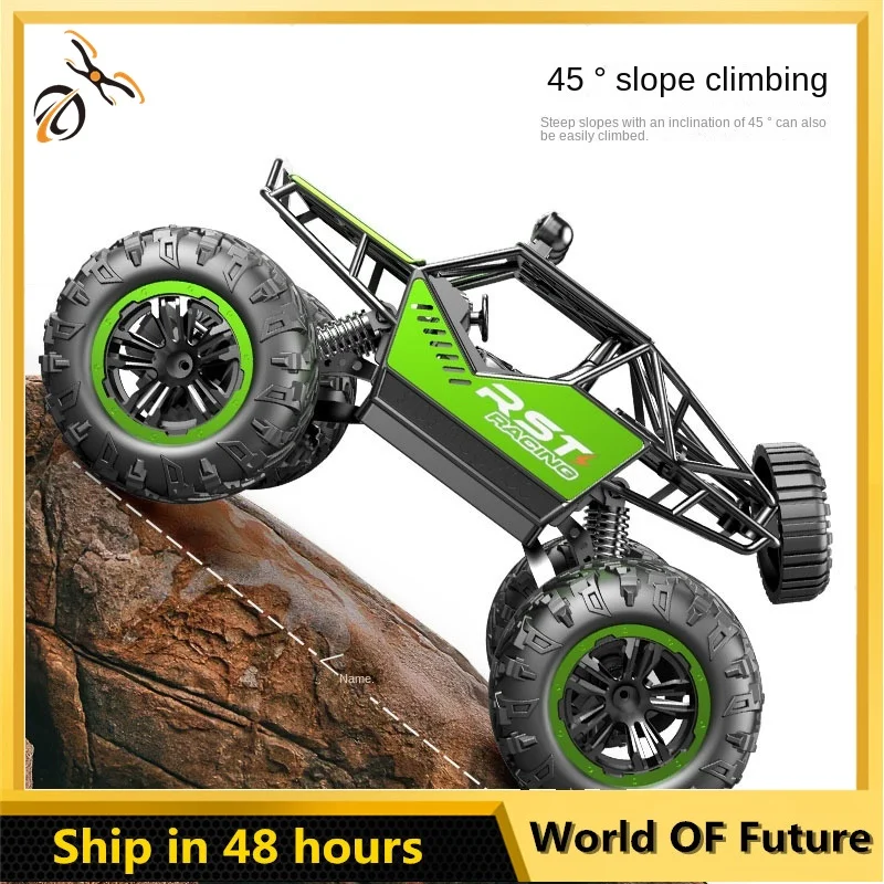 

Alloy climbing mountain monster 4WD remote control car toy model 1:18 off-road vehicle rock climbing car remote control for chil