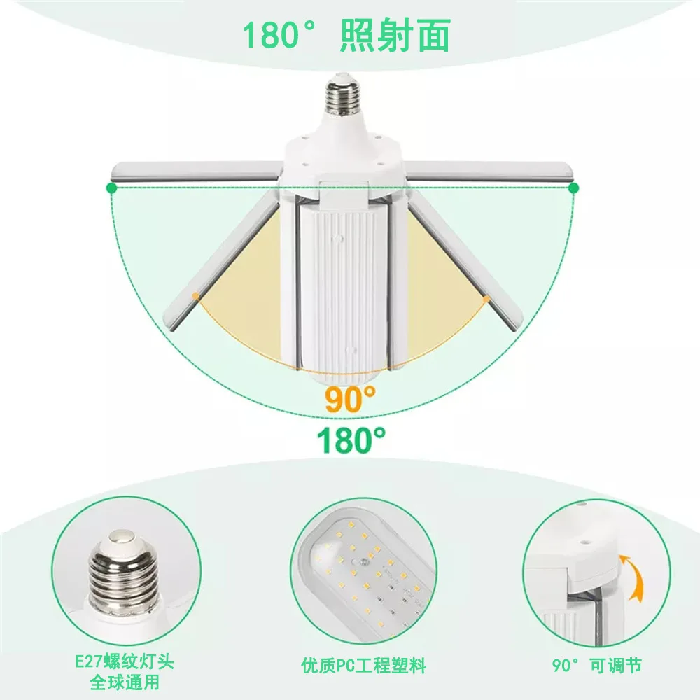 Plant Led Growth Light Full Spectrum E27 Folding Plant Led Grow Lights AC110V 220V Phyto Lamp indoor Plants Flower Seedling led grow light grow light