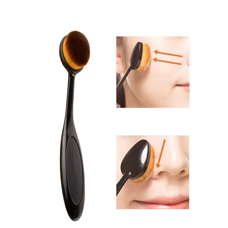 Las Brochas Ovaladas Brocha Tipo Cuchara Unidad De Brochas De