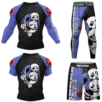 MMA Rashguard Set#2 1