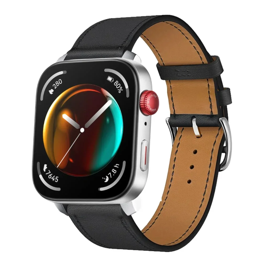Premium Leather Strap for Sports Watch - High-End Replacement Wristband Accessories