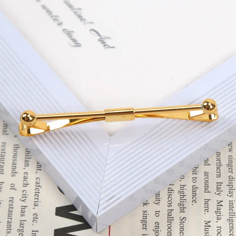 Men Metal Copper Collar Clip Shirt High-grade Non-injury Clothing Women Prevent Exposure Buckle Neckwear Clips Gifts Accessories