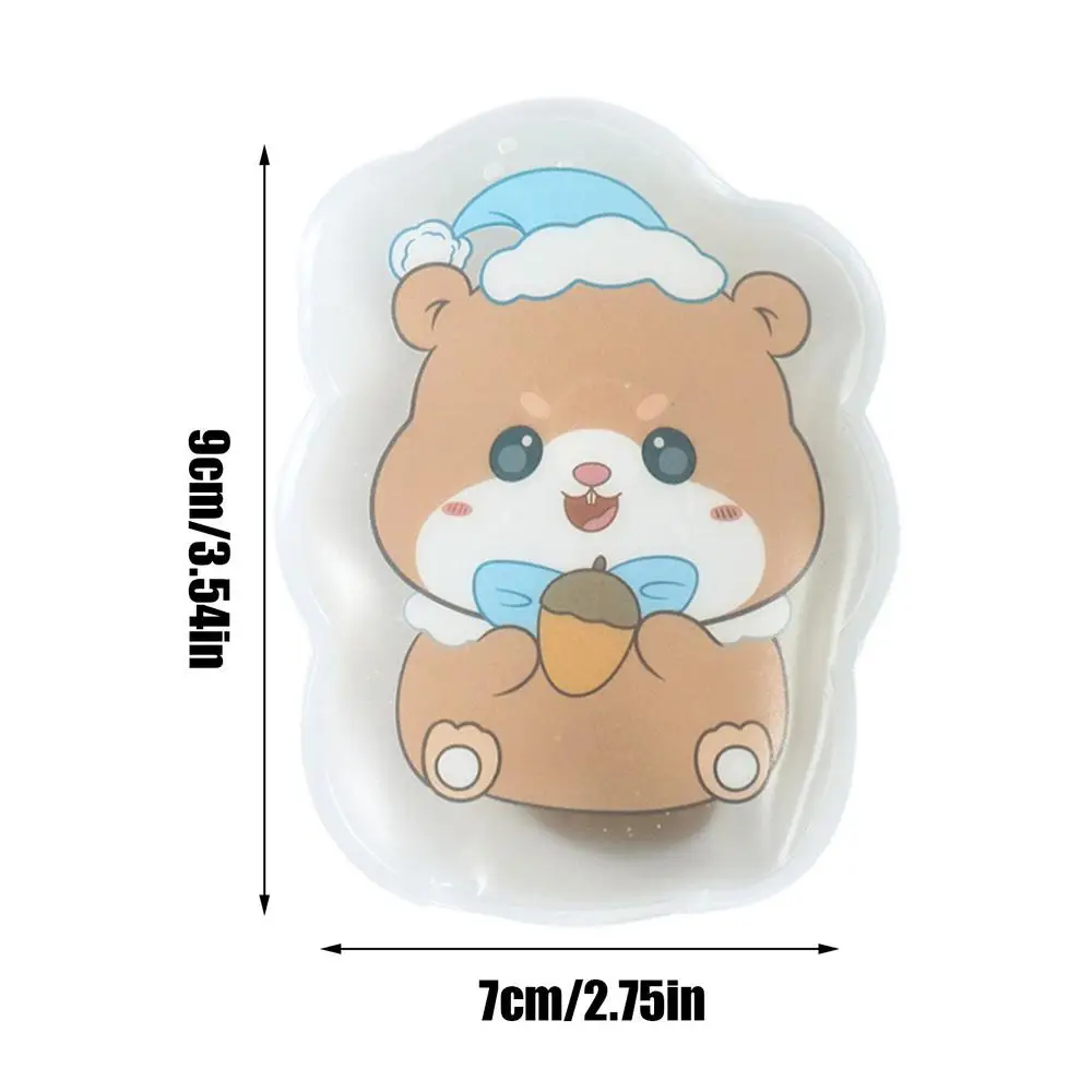 자체 가열 손 따뜻하게 재사용 가능한 스냅 핫 팩 겨울 오래 지속되는 만화 열 패드 야외 여행을위한 포켓 핸드 히터