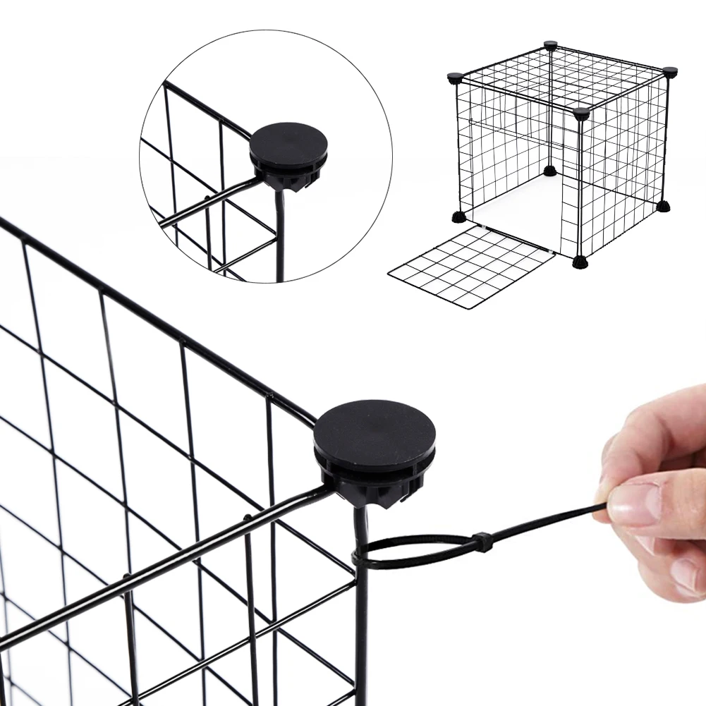 Pet Playpen Bunny Cage Fence-DIY Small Animal Exercise Pen Crate Kennel Hutch for Guinea Pig