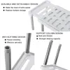 Retractable Storage Rack Kitchen Shelf Organizer Multifunctional Cabinet Layered Dish Seasoning Bottle Finishing Home Supplies 5