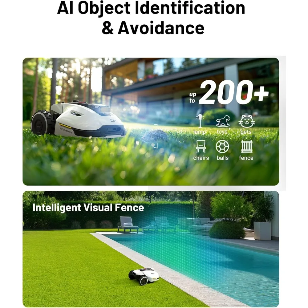 4G AI Robot Lawn Mower – 0.7 Acre, RTK & App Control 3