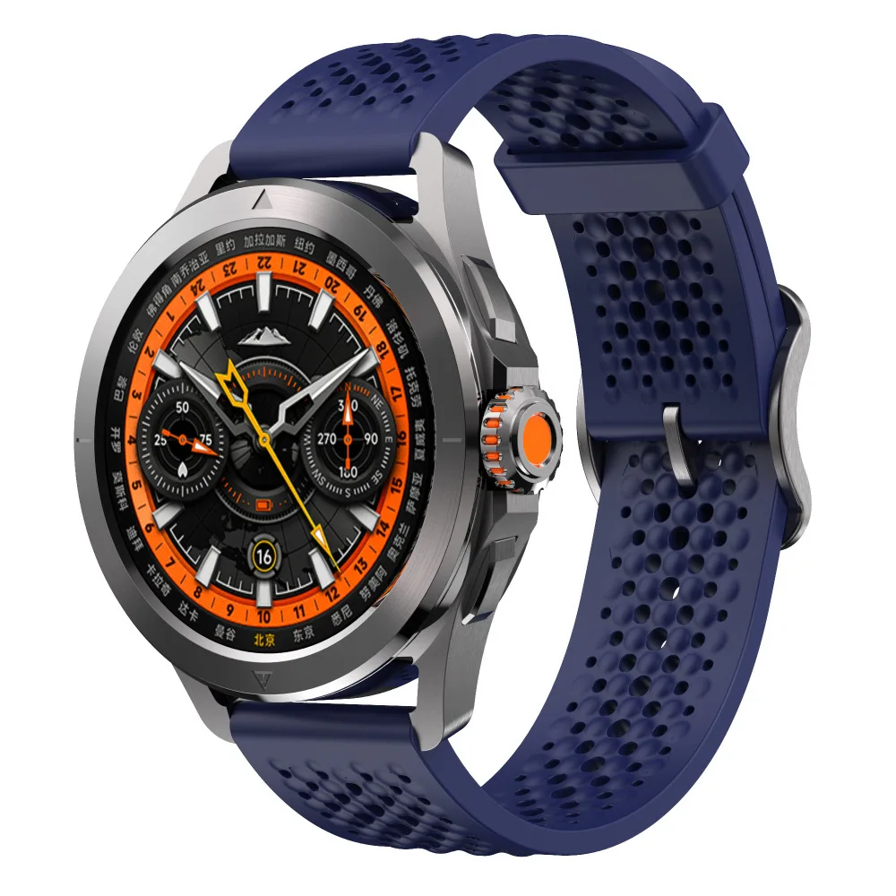 Breathable Silicone Strap for Smartwatches - Sport Edition
