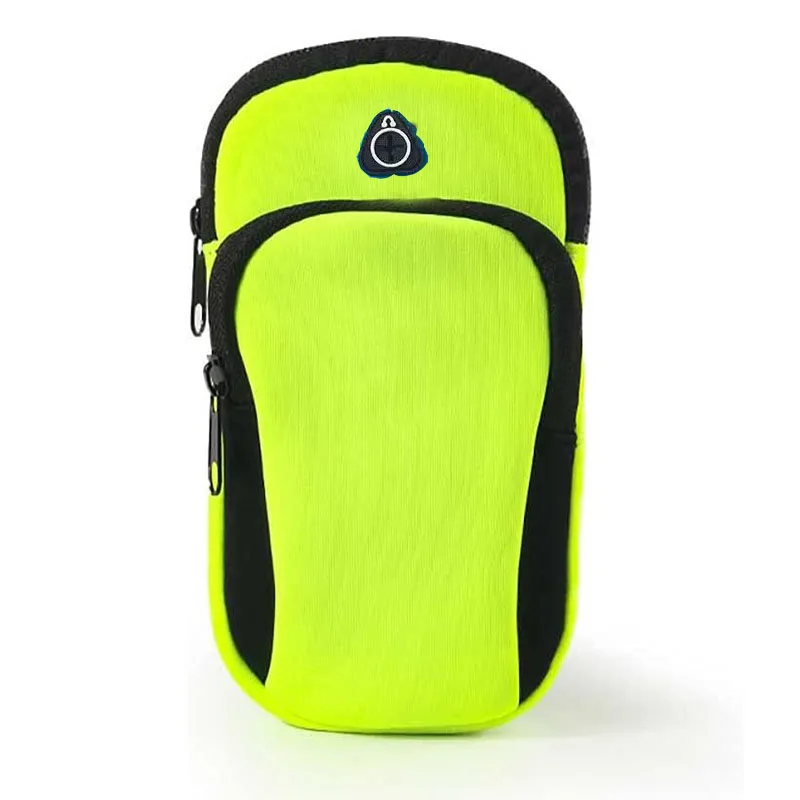 Phone Arm Bag Sweatproof Oxford Sport Fitness Running Phone Arms Bag Armband Phone Case Holder Gym Arm Band Headphone Hole