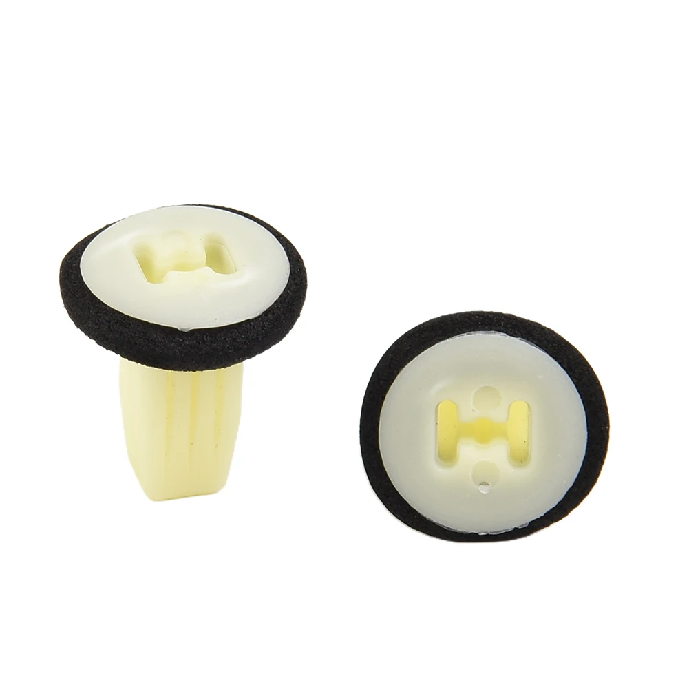 

2pcs Tail Light Clips Rear Lamp Round Head Plastic Retainer Fastener Replacement For Ford Focus MK2 04-20 15x25x9mm