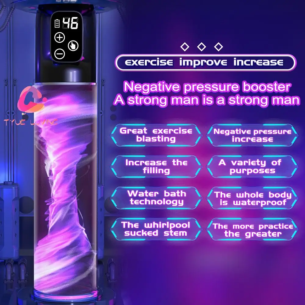 Electric Penis Water Pump Rechargeable Automatic Male Enlargement Erection Extend Device penis pump,penis enlargement