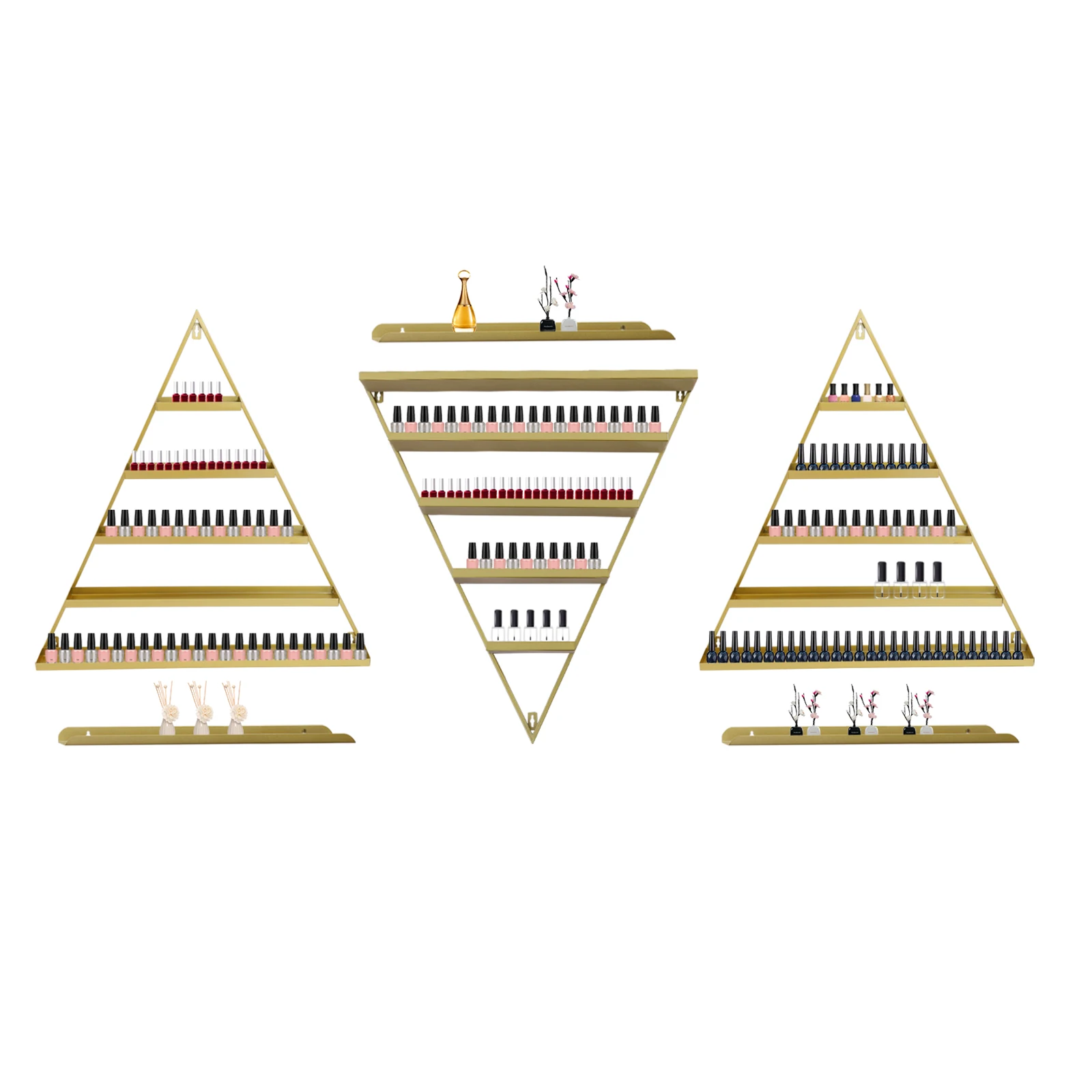 Nail polish display rack configuration 14