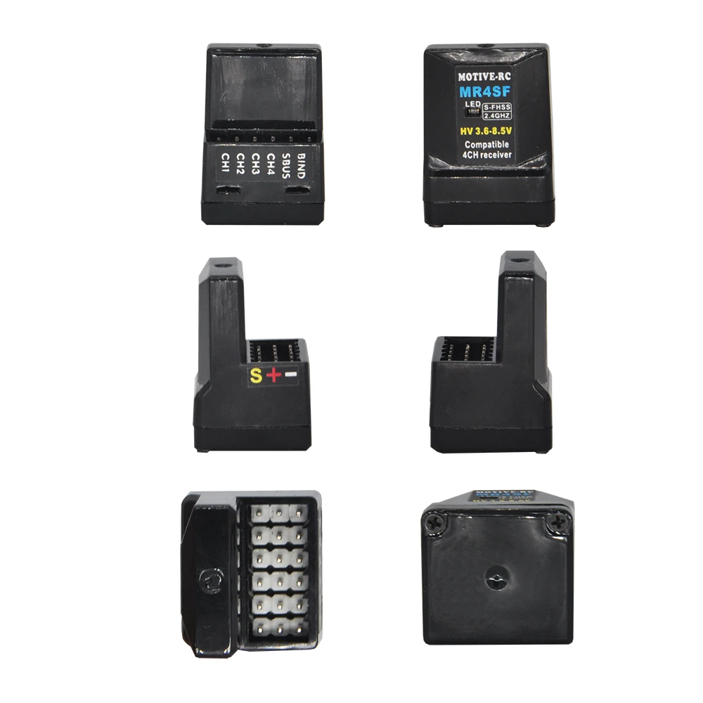 MR4SF MOTIVE-RC S-FHSS 수신기 6.8ms 고속 4CH 호환 Futaba SFHSS 10PX 4PLS 4PX 4PM 14SG 18MZ 송신기