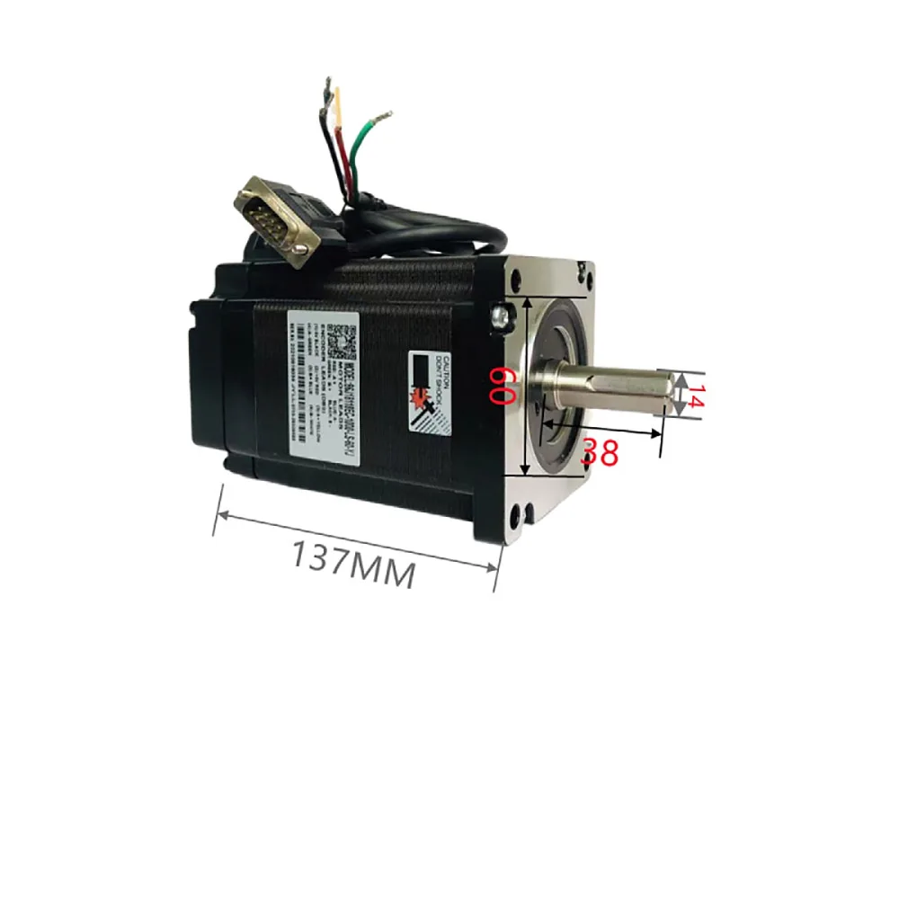12nm 6a 하이브리드 2상 스테퍼 모터 1000 라인 엔코더 86j18156ec-1000-Ls 86 클로즈드 루프 스테퍼 서보 모터