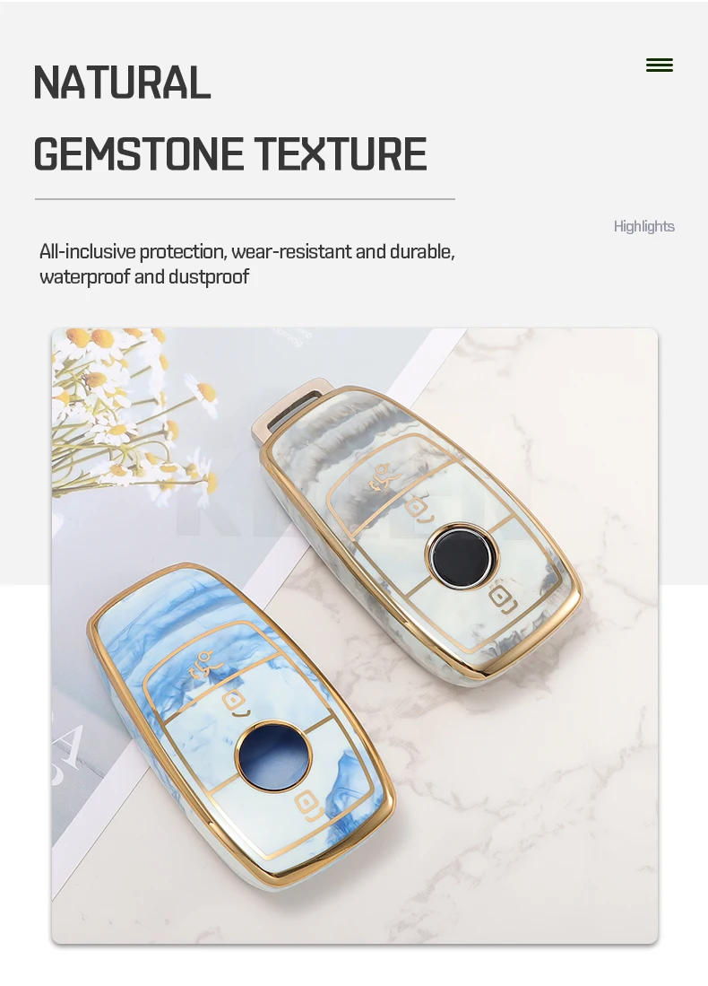 Nuovo TPU Car Remote Key Case Cover Shell per Mercedes Benz W205 W213 W177 X167 A C E S GLS GLE GLC Class AMG Maybach accessori - S2c56b67392e84465809739dc94933d36j