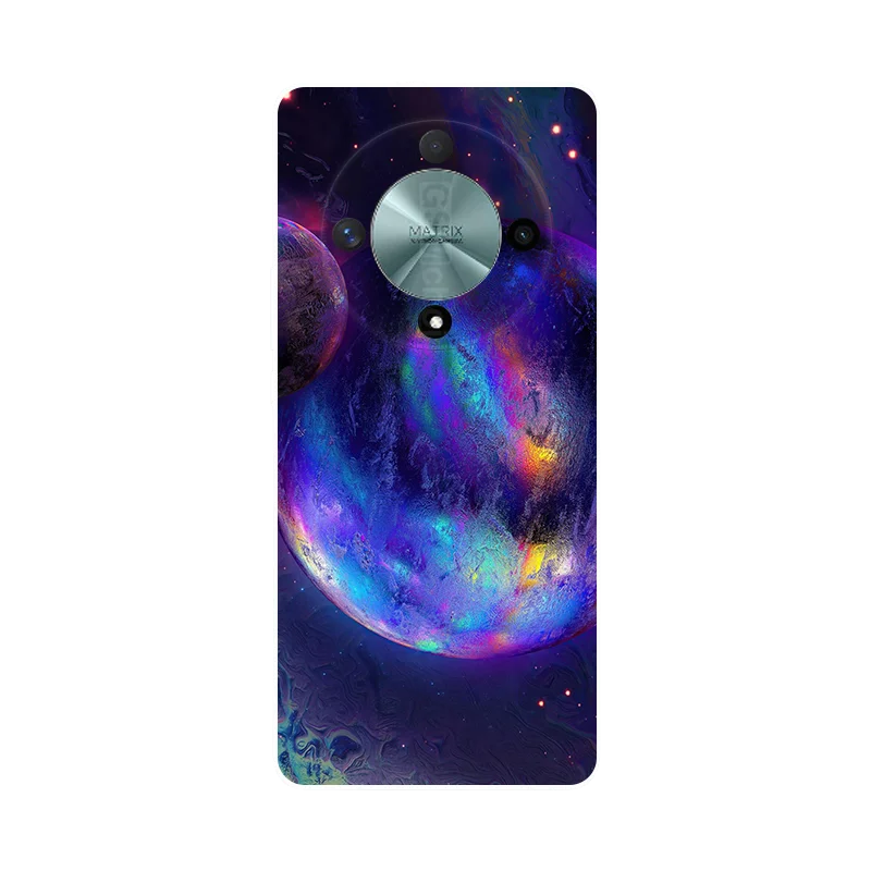 Silicone Wolf Painted Soft TPU Back Case Cover