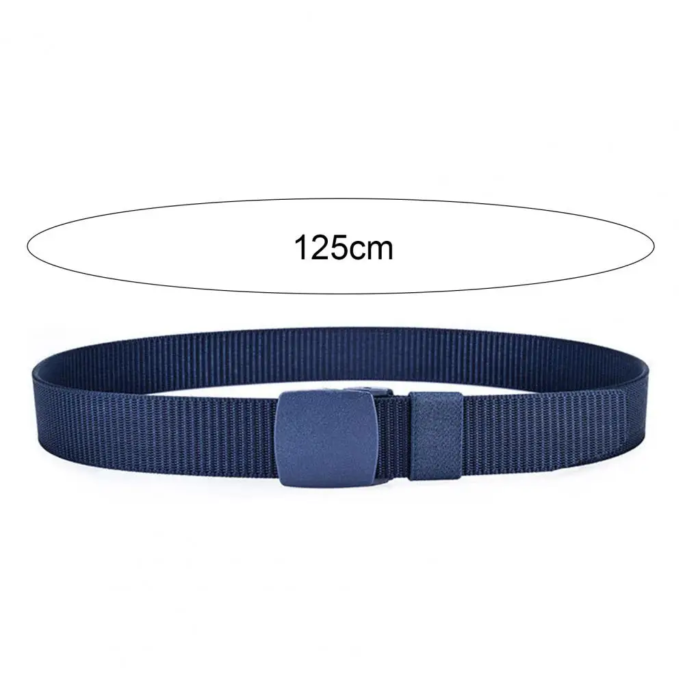 Military Men Belt Army Belts Adjustable Belt Men Outdoor Travel Waist Plastic Buckle Pants 120cm tactical belt
