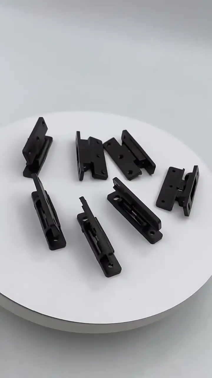 Bisagras De Resorte Oculta Para Puertas De Cocina Y Armarios - Pack De 4, Fácil Instalación, ABS Durable