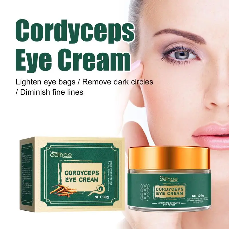 Cordyceps Eye Cream Brightening Reduces Dullness Reduces Fine Lines Hydrating Firming Reduces Fine Lines