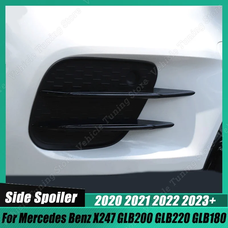 

Front Bumper Grille Fog Lamp Cover Air Vent Intake Frame for Mercedes Benz X247 GLB200 GLB220 GLB180 2020-2023+ Car Accsesories