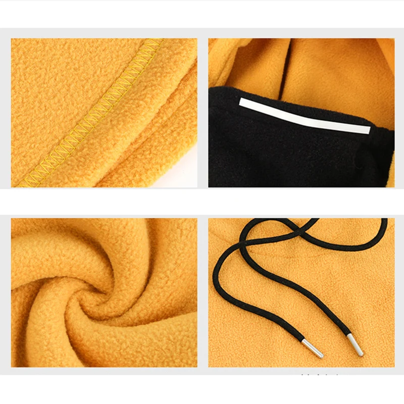 New Quality Cycling cap ski winter windproof cap outdoor sports bib cold padded hood mask plush warm hat Bike Bicycle
