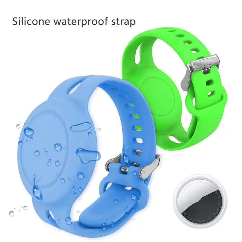 Custodia Per Cinturino In Silicone Per Accessori Airtags Custodia Protettiva Per Bambini Per Bambini Per Airtags Tracker Braccialetto Per Cinturino