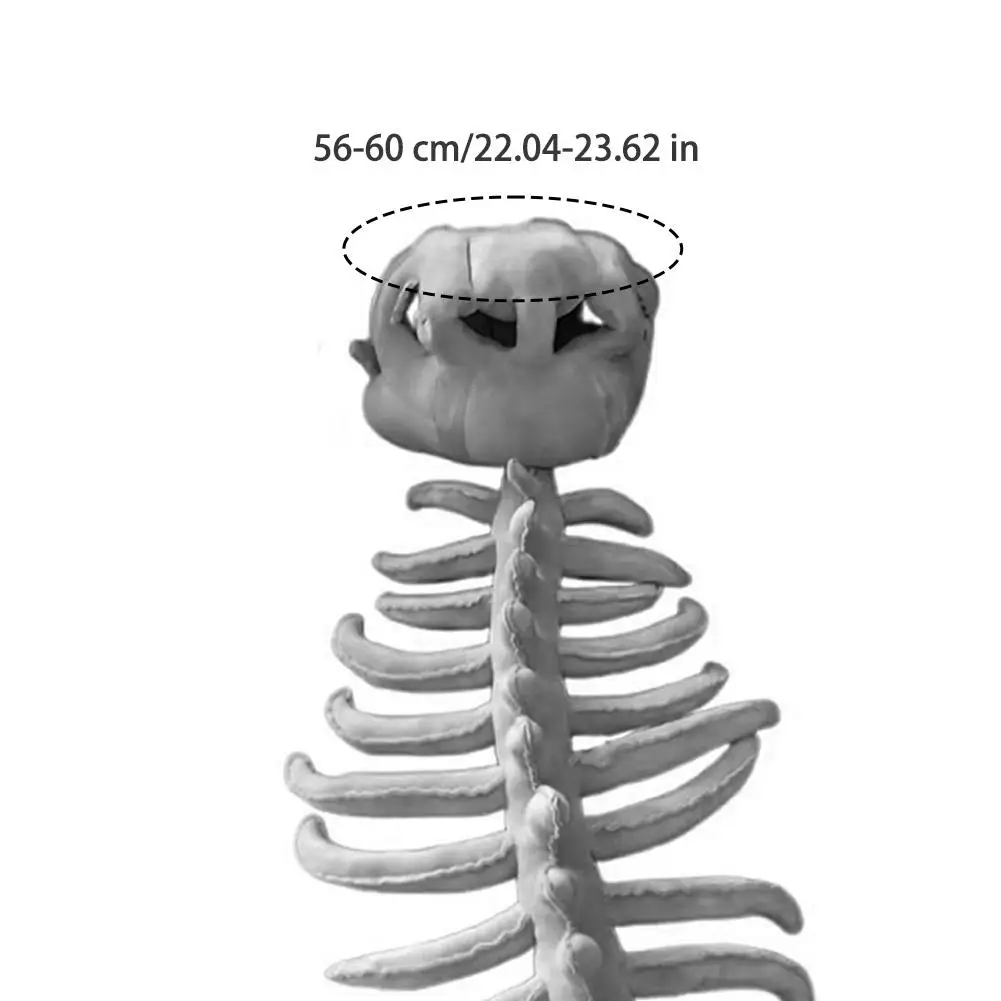 3D Dinosaur Skeleton Costume Set Halloween Realistic Dinosaur Headgear Plush Skeleton Dinosaur Costume Adult Dress-Up Jumpsuit