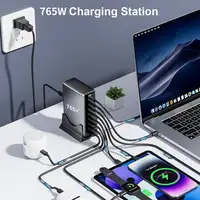 800W/765W/730W Fast USB C GaN Charger Block Dual 140W PD3.1 PPS Fast Charging Station for Multiple Devices Laptop Wall Charger - Image 4