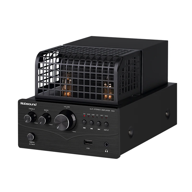Multi function Tube Power Amplifier Bluetooth 5.0 USB Lossless Decoding