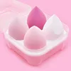 4pcs/bag Fashion Make Up Blender Cosmetic Puff Makeup Sponge Foundation Powder Sponge Beauty Tool Makeup Tool Accessories 1