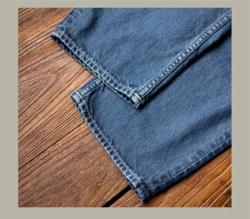 Red Tornado Denim Two Tuck Pants Amekaji Style Men's Casual