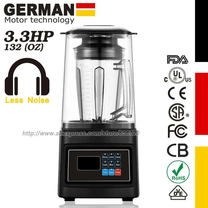 Commercial Blenders Smoothies Blender Commercial Aistan Quiet