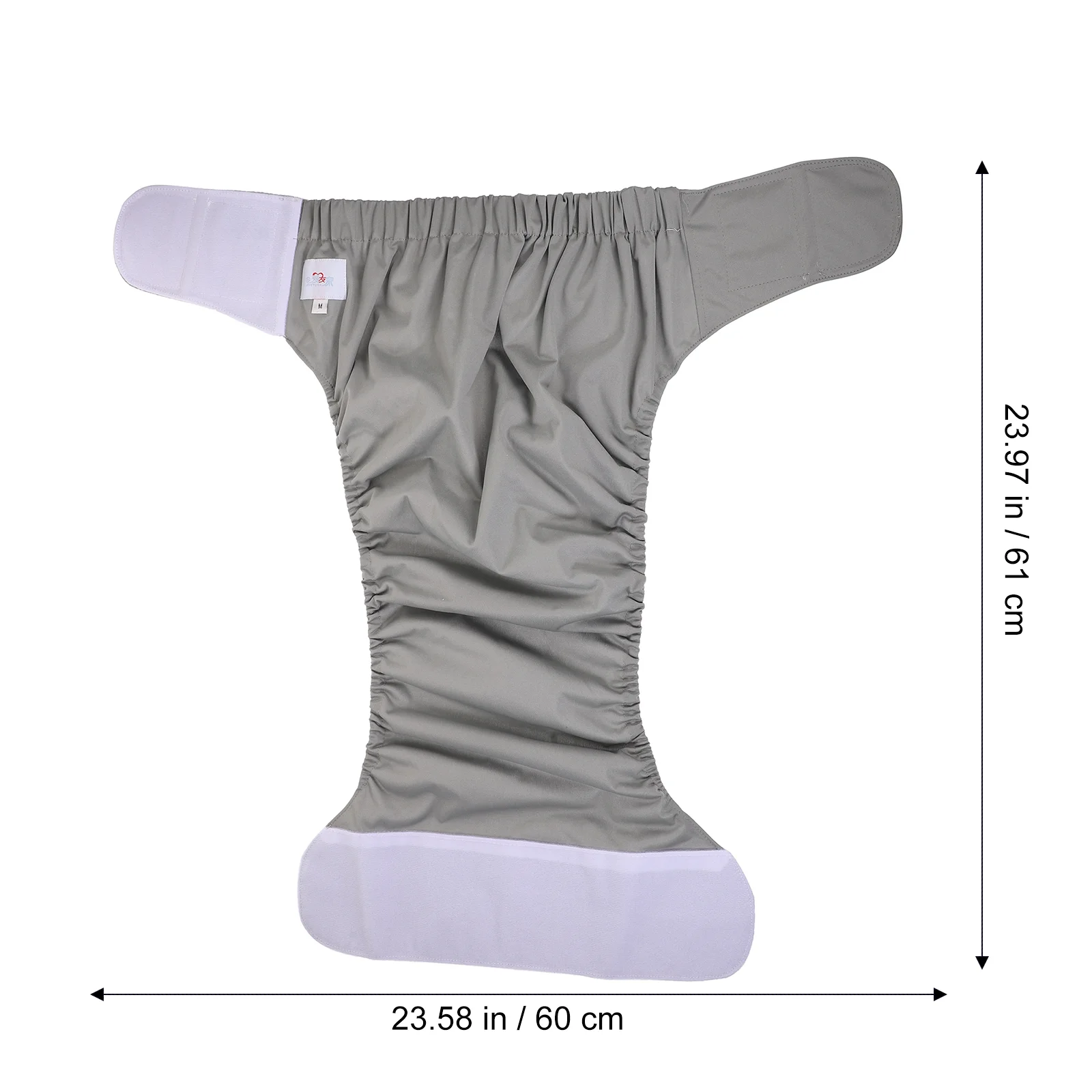 Milisten MenS Briefs Diaper Cover Adult Pocket Diaper Reusable Washable Adult Cloth Diaper Adult Nappy Absorbent Diaper 2