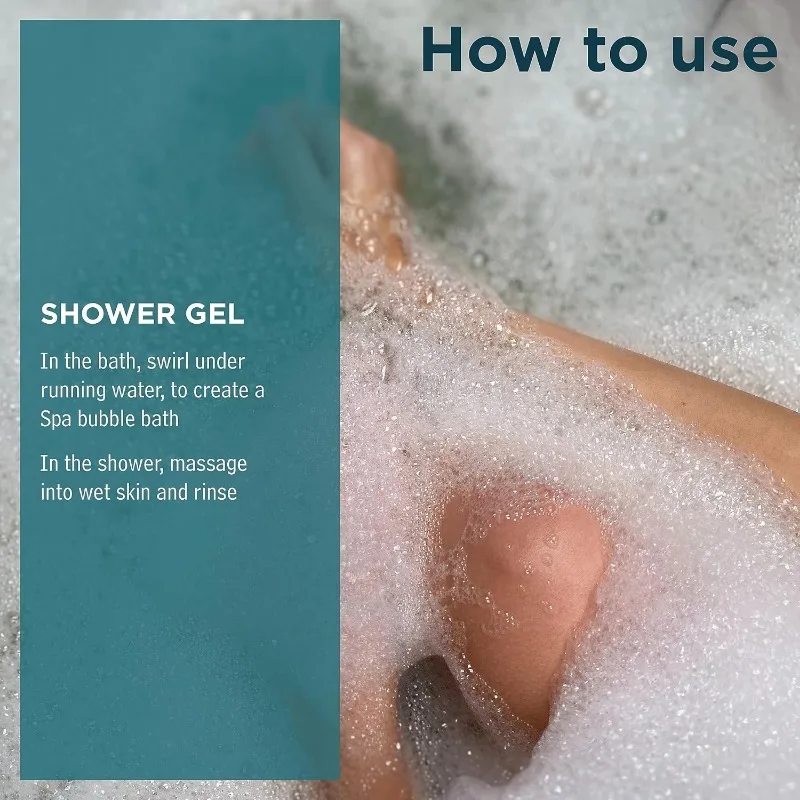 Sea Salt Perfume Shower Gel Bath and Body Works Cleanse Nourish Soften Skin Whitening Body Wash