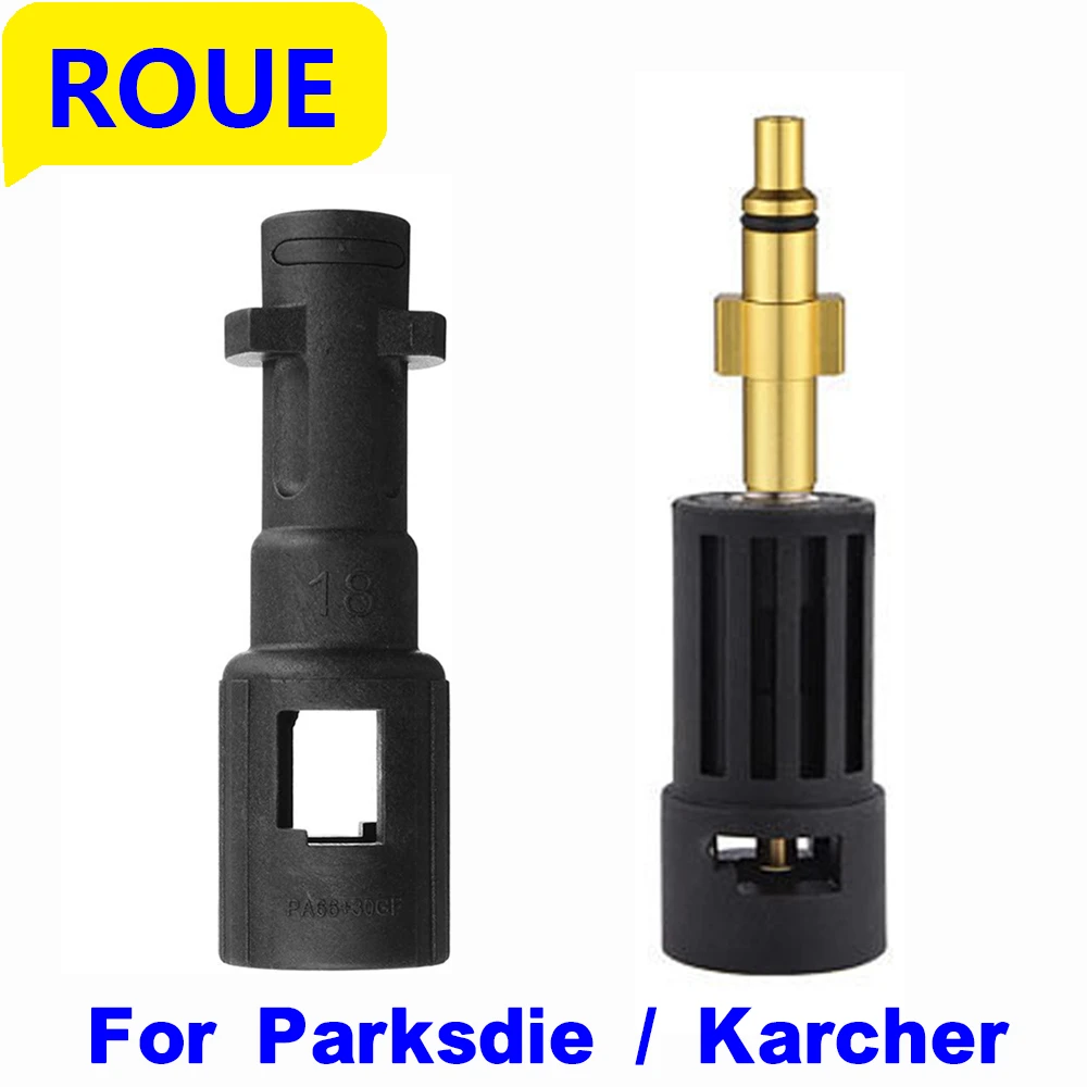 ROUE for Karcher Parkside High Pressure Washer Nozzle Adapter for
