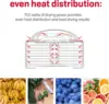 FD-80A Square Shaped Food Dehydrator, For Snacks, Fruit, Beef Jerky, White 4